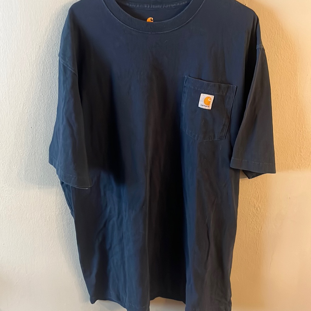 Navy Blue Carhart Tshirt Navy